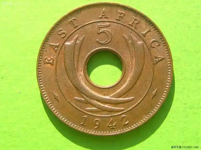 1942年英属东非5分sa版