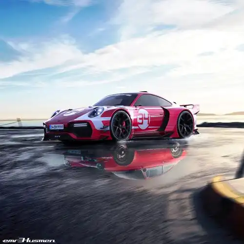 保时捷著名的911gt1耐力赛车多涂装欣赏