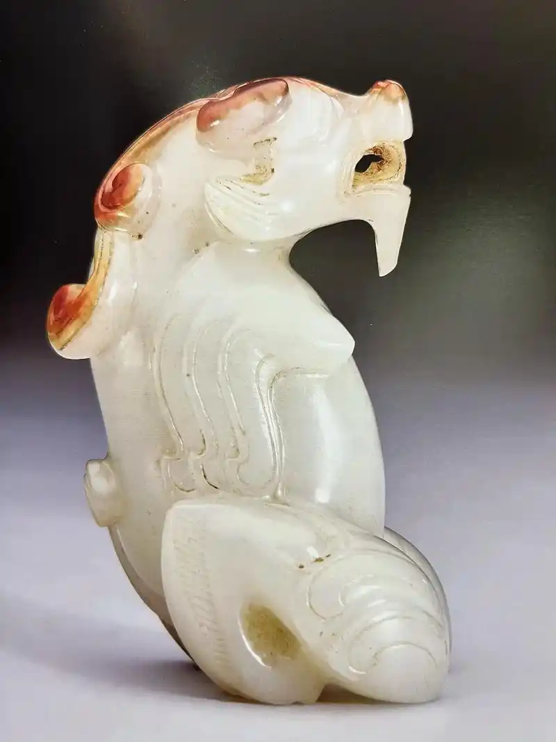 玉见.西汉晚期～东汉 玉神兽/台北故宫博物院藏#让文物抖起来 - 抖音