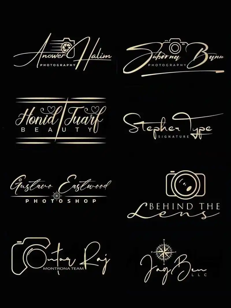 手写# #摄影# #摄影水印logo# #水印设计# #防盗水印设计# #艺术签名