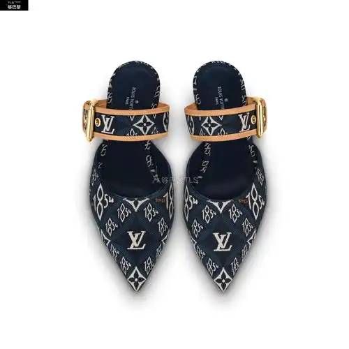 【包邮包税】 lv路易威登 21年春夏 女士 平底鞋 sofia 平底凉拖 1a8