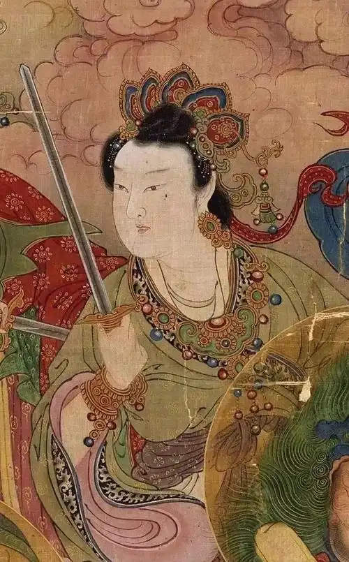 美国克利夫兰艺术博物馆的明代天龙八部罗刹女众__财经头条