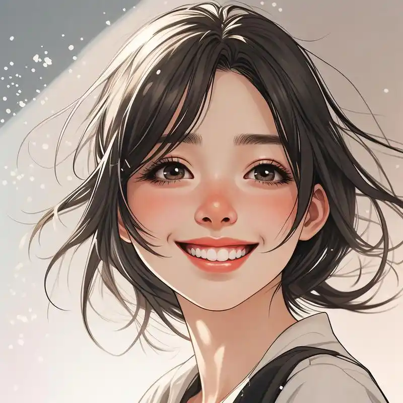 94治愈系甜美微笑女生头像94 这些治愈系的甜美微笑女生头像,简直