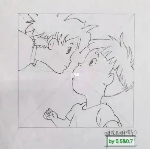 手绘波妞与宗介