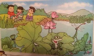 看图写话夏天的池塘