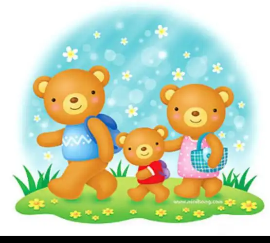 快来跟茹茹老师做一做   《三只小熊》的音乐律动吧