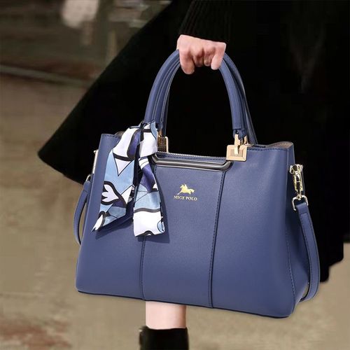 保罗女包轻奢品牌真皮妈妈包母亲节礼物送大气中年女士包包手提包