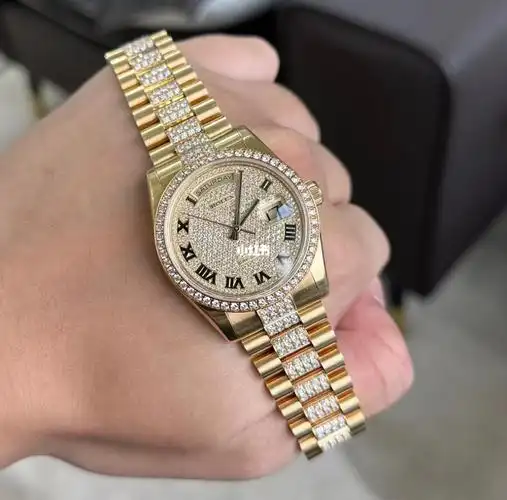 劳力士 118348 满钻全金dd 价不到公价一半
