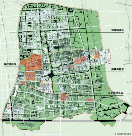 建设娄江新城是太仓城市空间肌理的延续,也是城市发展方向上的必然