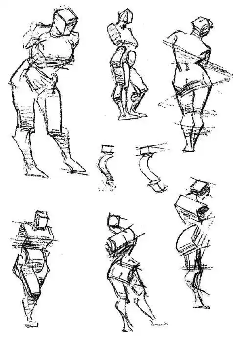 10分钟让您看完伯里曼人体结构绘画教学