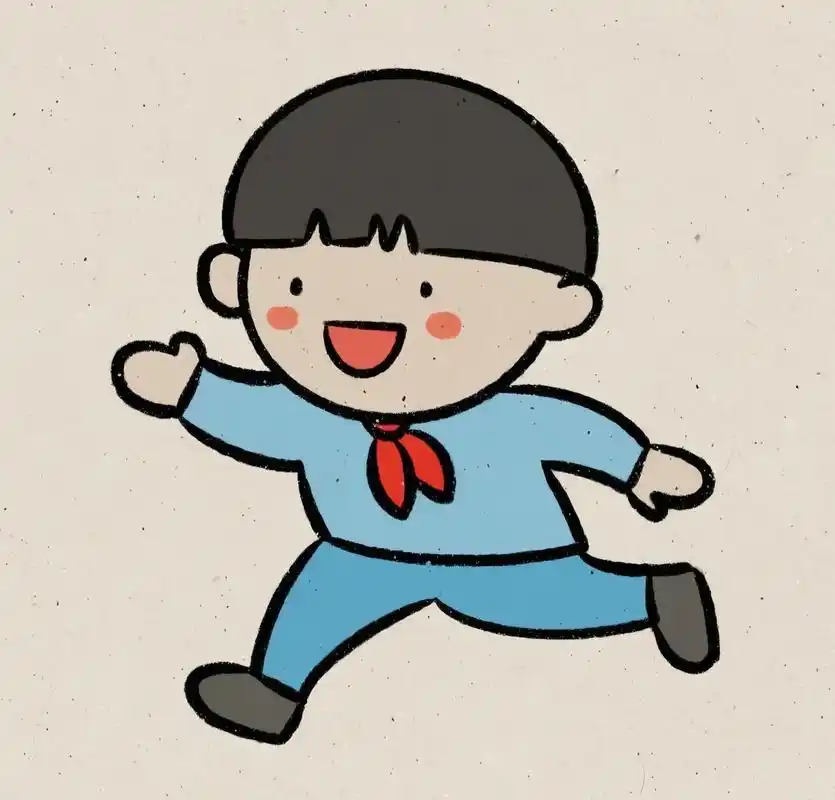 上学的小男孩 - 抖音