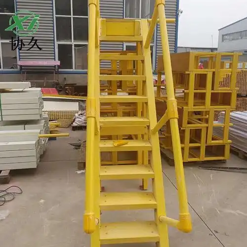 玻璃钢深井爬梯frp玻璃钢爬梯污水井检查爬梯耐酸碱耐腐蚀爬梯玻璃钢