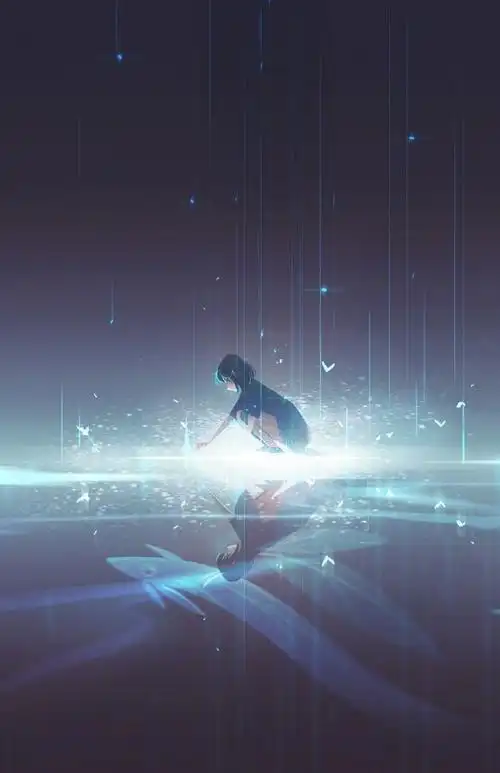 有时像患了忧郁症一样会突然心情不好偶尔像患了自闭症似的