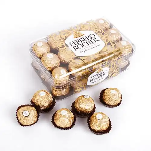 意大利费列罗(ferrero)金莎 巧克力375g/盒 t30粒装意大利进口