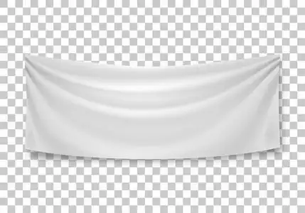 空白水平横幅, 流光, 样机, 隔离照片