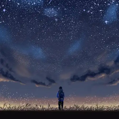 独自一人仰望星空其实是件奢侈事