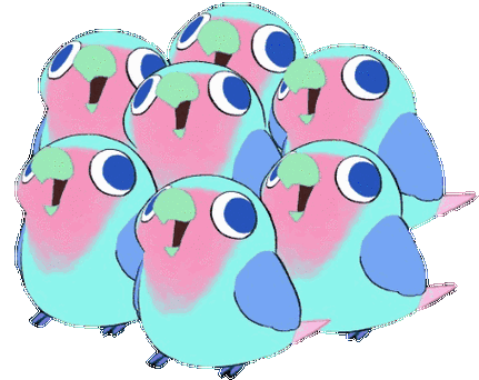 变色摇头鹦鹉表情包