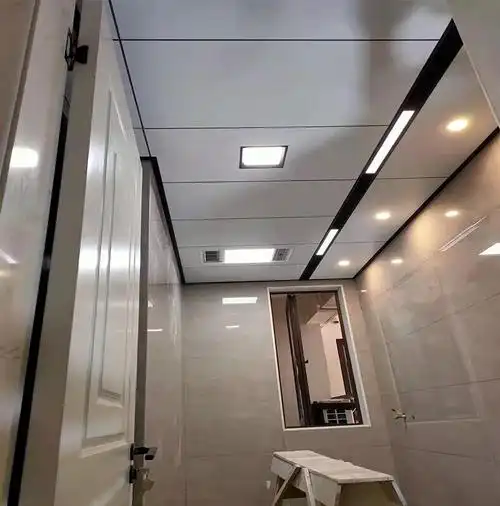 集成大板450900铝扣板吊顶客厅二级厨卫吊顶天花天花板同蜂窝板 450