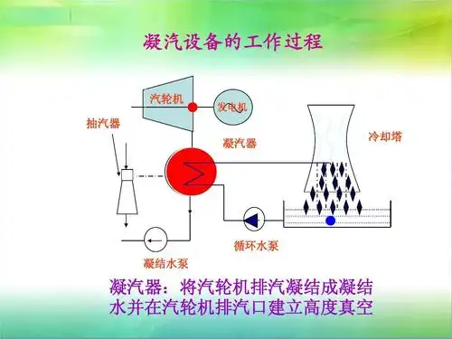 火电厂凝汽器工作原理ppt