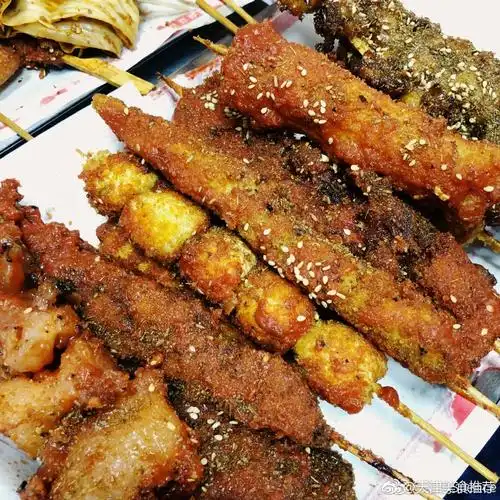 大将炸串|串儿|牛里脊|散座_新浪新闻