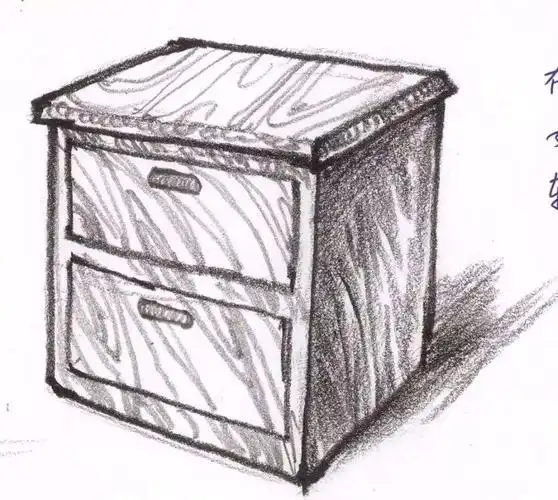 场景速写中道具和衣物的质感刻画(一)