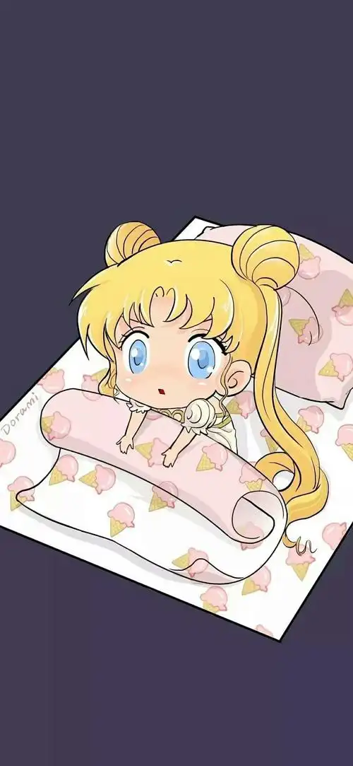 水冰月卡通壁纸 喜欢的点个赞关.