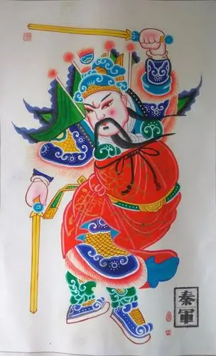 绵竹木板年画,古巴蜀的"年味"都在这一块小小的木板里