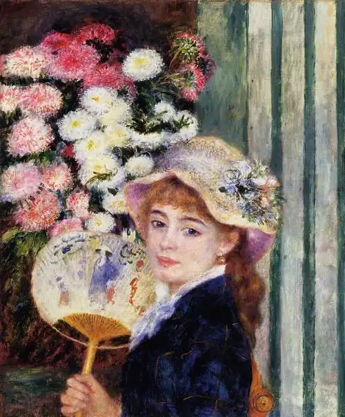 奥古斯特·雷诺阿 pierre-auguste renoir  创作年代:1881  风格
