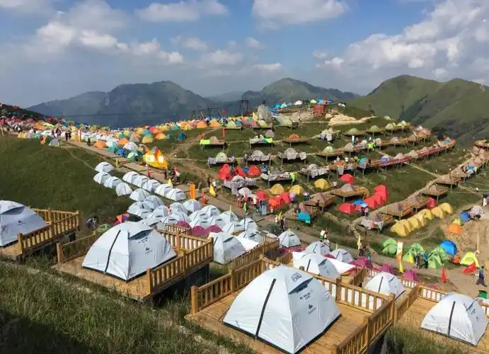 8月18日 武功山帐篷节(木栈道帐篷套票)