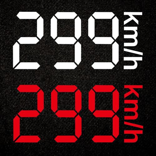 299码时速极速飙车 反光防水电动摩托车改装装饰车贴花贴纸贴画