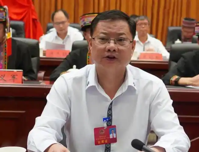 在热烈的掌声中,县委书记陈代昌作了讲话,他指出,会议期间,各位代表以