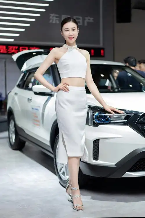 2021海南国际车展启辰模特小小丹