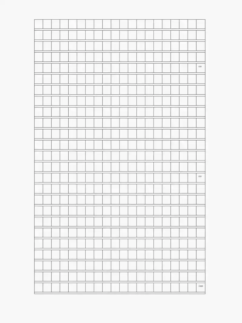 电子版作文纸 可打印高清
