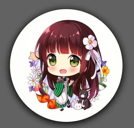 素材|简单可爱的漫画人物形象