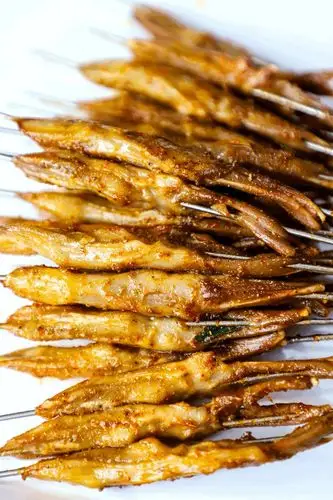 5元/串 20串起点 30串/把烤鸭舌| 招牌菜,点!