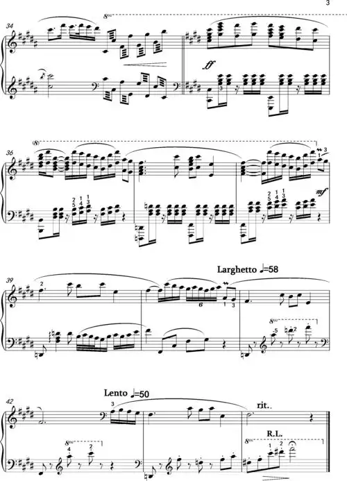 九儿钢琴谱-沈建国改编曲九儿钢琴谱-环球钢琴网