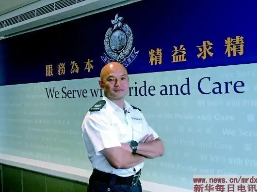 "光头刘sir":守护香港,永不放弃