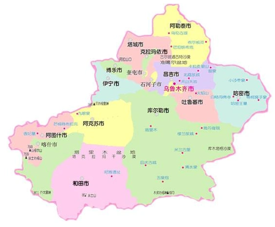 新疆维吾尔族人口有多少人口分布状况分析新疆有多少个民族