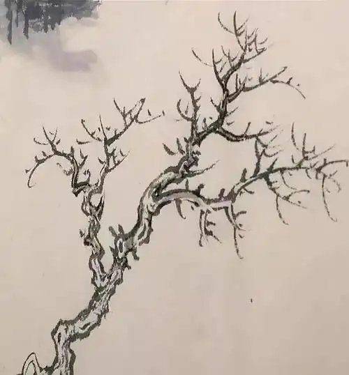 山水画,各种树的基本画法