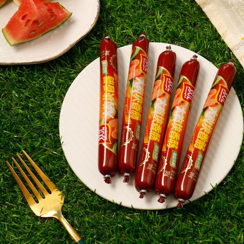 双汇火腿肠大肉块香肠即食速食肉类休闲零食小吃泡面拍档30gx8支
