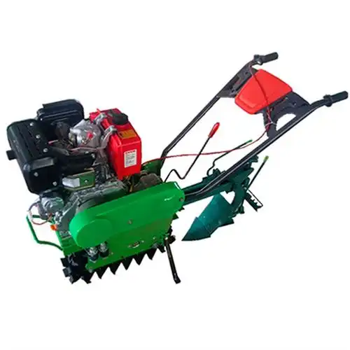 气死牛多功能耘播机小型手扶自走式播种施肥除草开沟犁地机