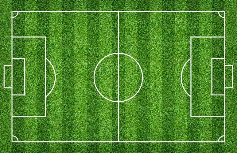 背景图片运动模糊赛马场摄影操场塑料草坪绿草背景全民健身日卡通手绘