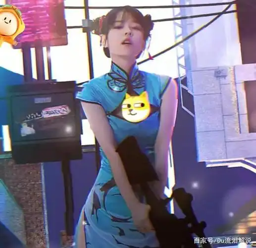 沫子cos绝地求生旗袍,不小心暴露身材,粉丝:说好的兄弟呢