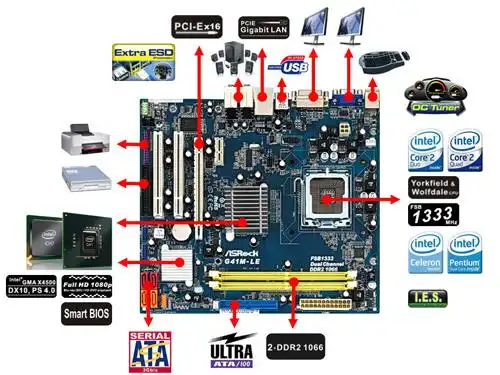 小块头有大智慧 华擎推新一代g41主板