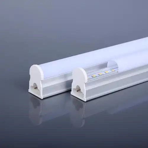 led灯管三色变光t5t8一体化双色分段调光节能led灯管