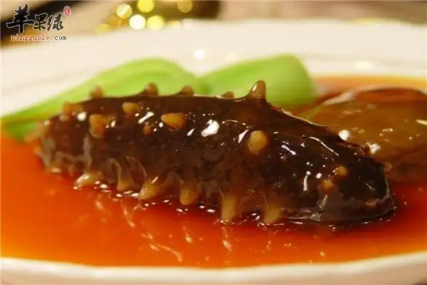 葱油海参——女性补血又补身_苹果绿