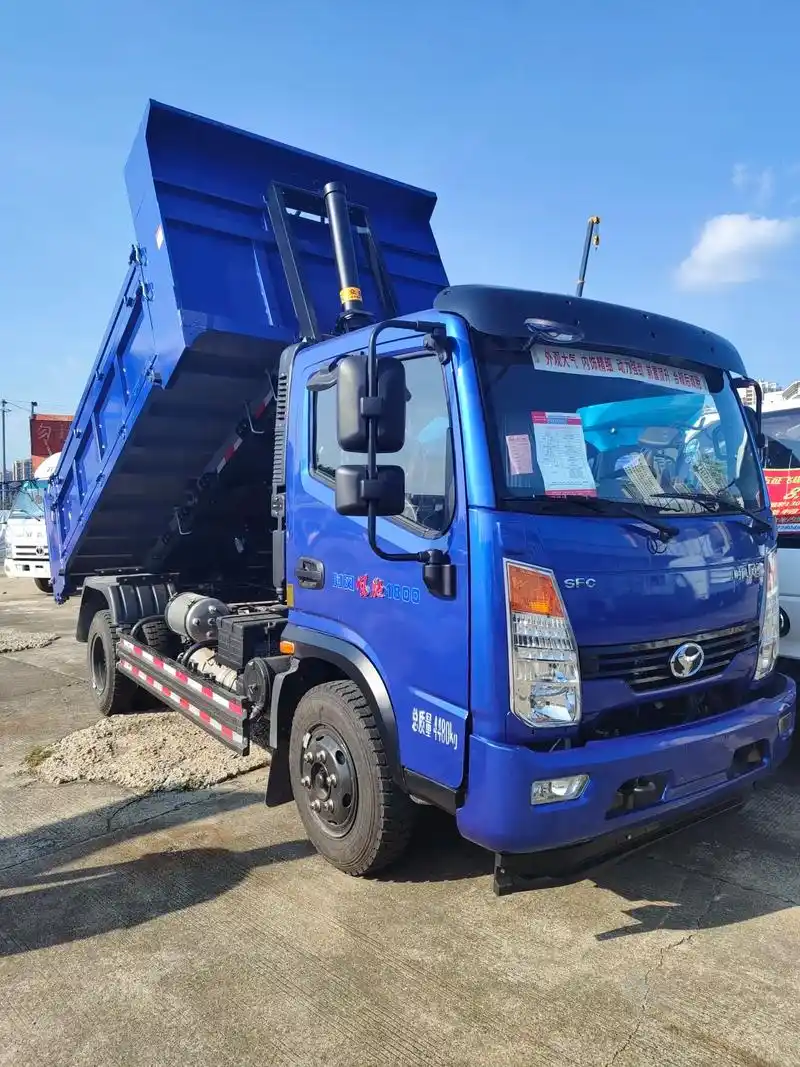 时风风驰 国六3.6米蓝牌自卸!#蓝牌自卸车 #自卸工程车  - 抖音