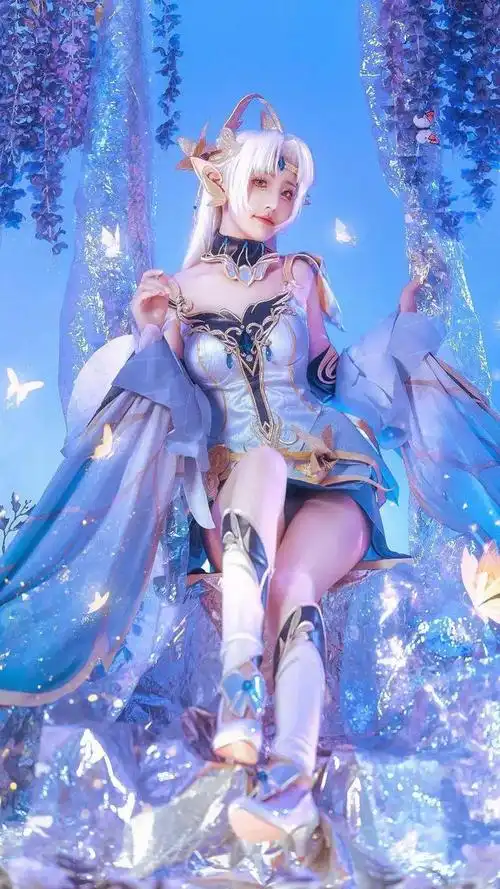 cos:王者荣耀貂蝉仲夏夜之梦@阿锦忙着补觉