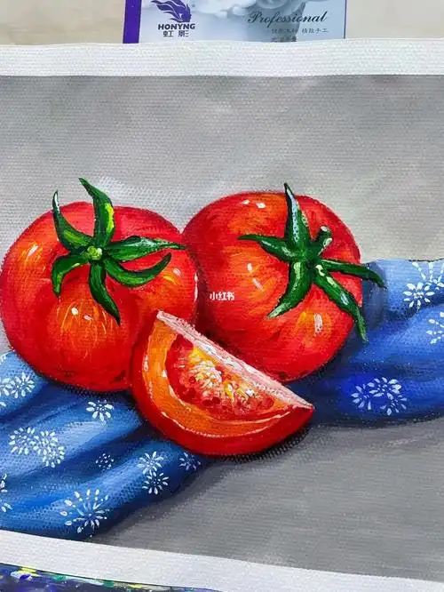 儿童水粉画  #儿童创意美术  #少儿美术  #水粉画  #色彩静物  #儿童