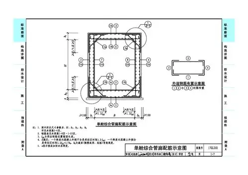 17gl201现浇混凝土综合管廊